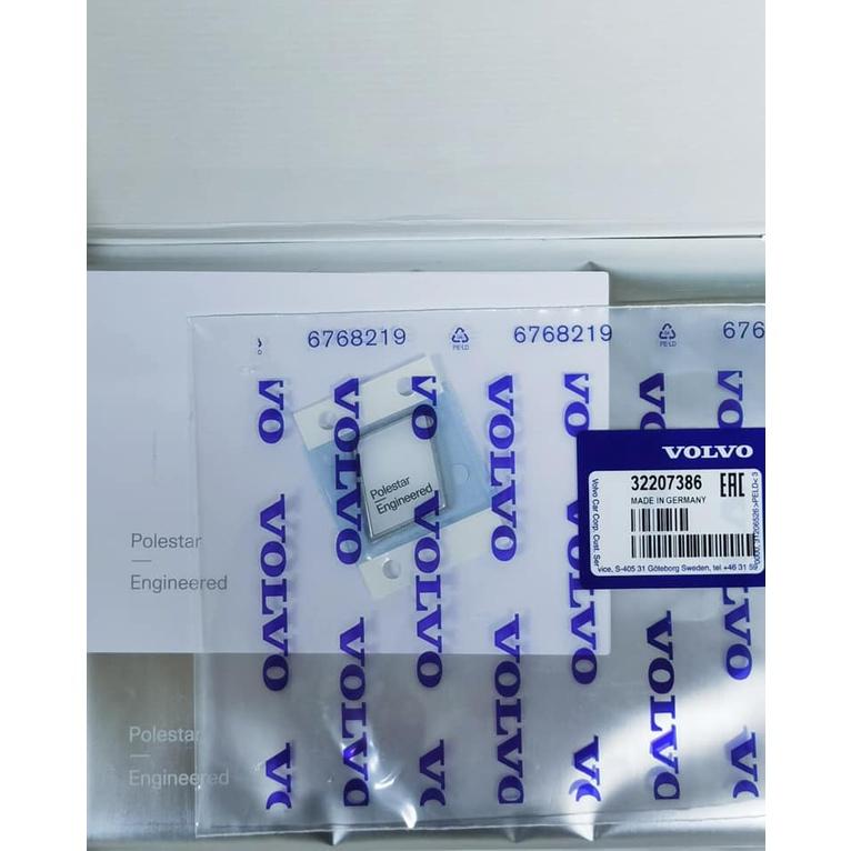 VOLVO 原廠 Polestar 尾標銘板禮盒組 POLESTAR尾標-細節圖3