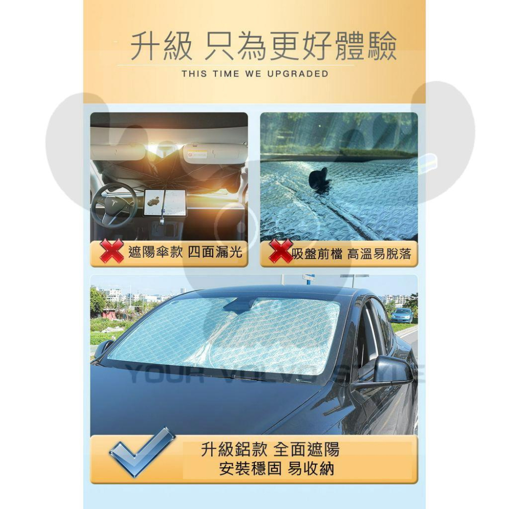 Citroen 雪鐵龍 Berlingo 布丁狗 專用 前擋遮陽板  最新6層加厚 前擋 遮陽板 車內防曬隔熱  露營-細節圖6