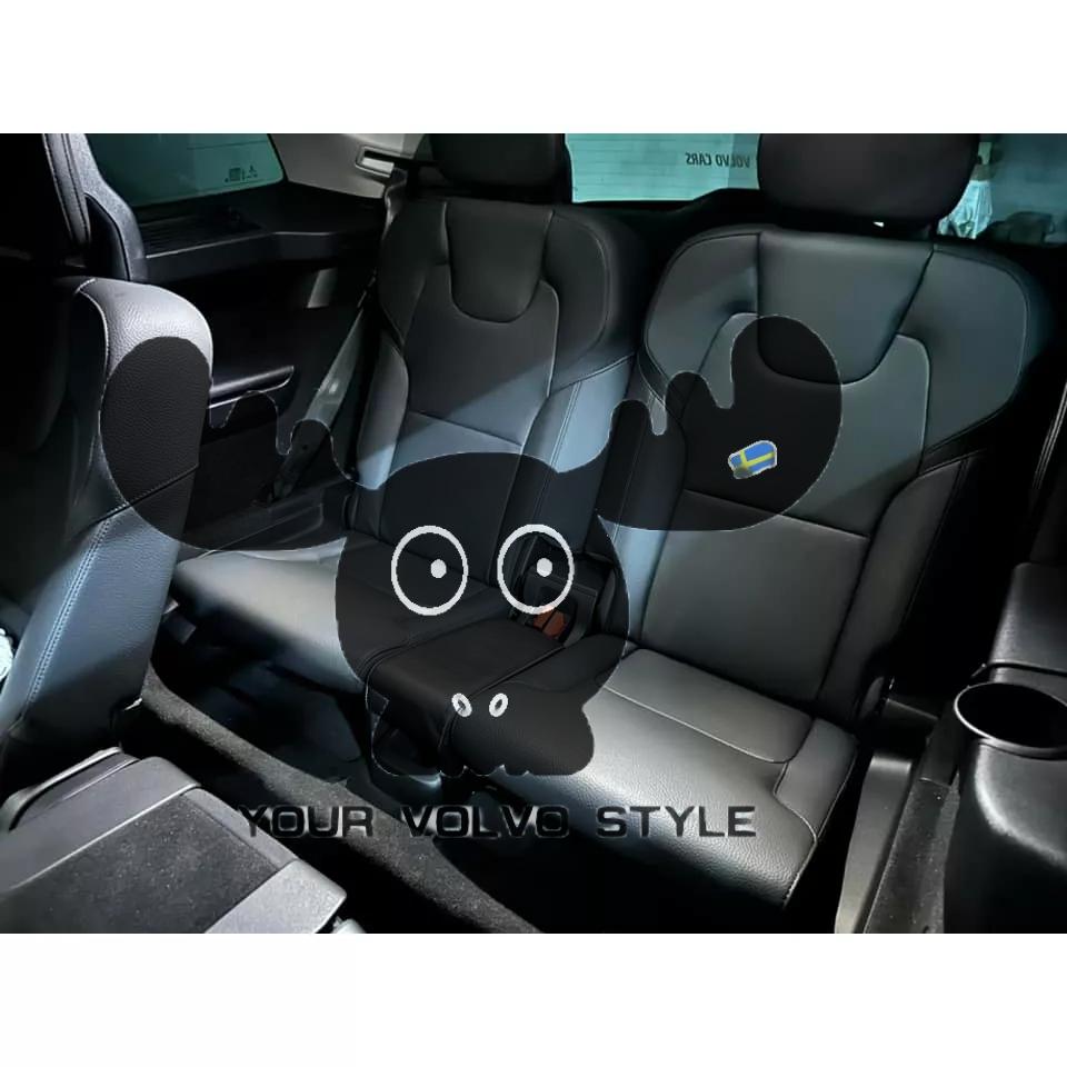 VOLVO XC90 專用 第三排 座椅 中央 縫隙 填充 真皮 椅墊 坐墊 板凳  升級8人座-細節圖3