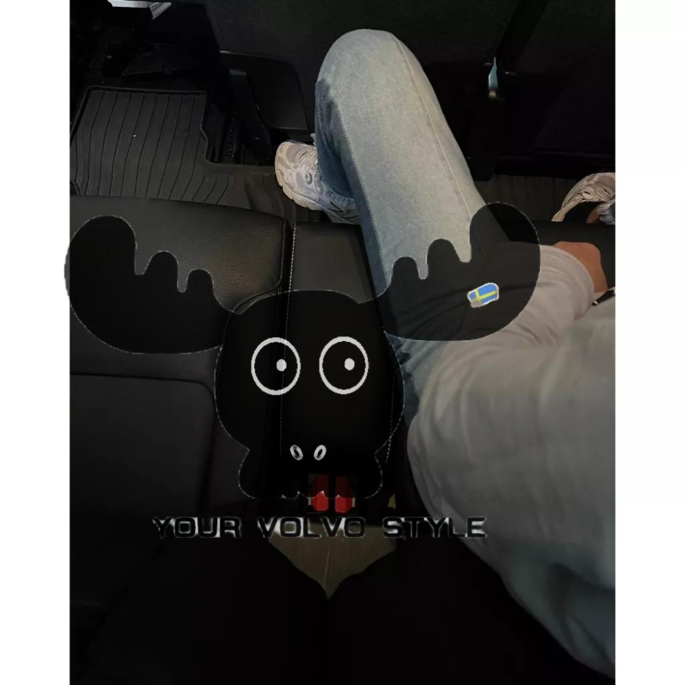 VOLVO XC90 專用 第三排 座椅 中央 縫隙 填充 真皮 椅墊 坐墊 板凳  升級8人座-細節圖5