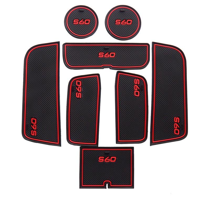 VOLVO 水杯槽 門槽 防噪墊 降噪墊 防滑墊 止滑墊 XC60 S60 V60 V40-細節圖2