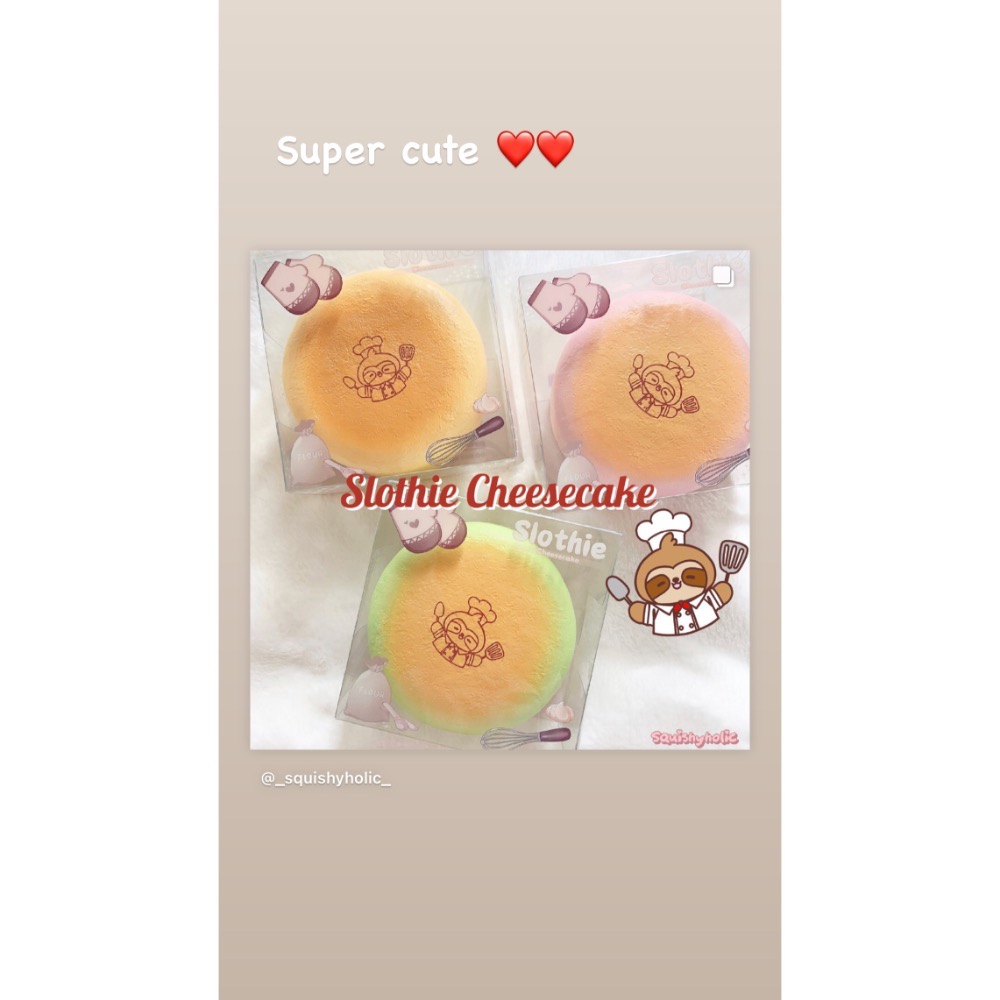 Squishyholic 樹懶芝士蛋糕一代 慢回彈 squishy 軟軟-細節圖2