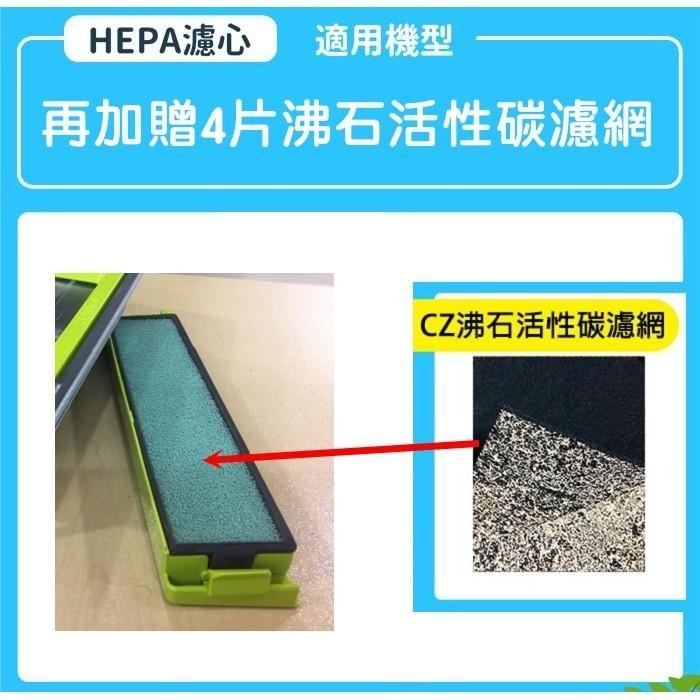 適用LG樂金 全系列掃地機器人 HEPA濾網 同VEF-SP02R 再加贈4片活性碳濾網-細節圖3