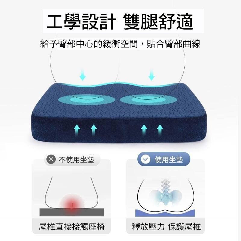 3D立體【加厚款】6公分記憶棉坐墊 辦公椅 餐椅 椅墊 久坐神器 學生凳子-細節圖5