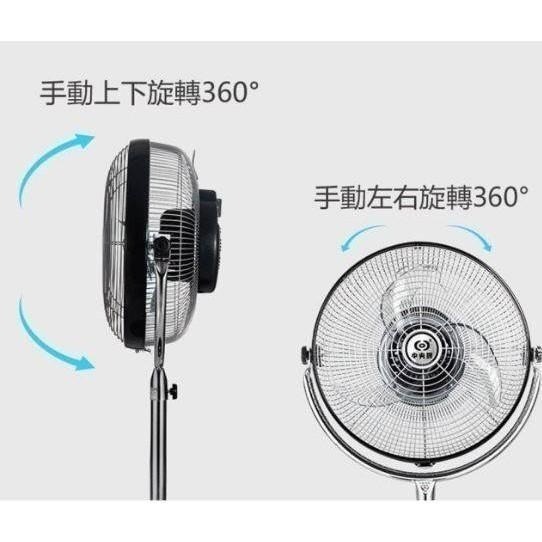 中央牌 14吋DC節能內旋式遙控循環立扇 KDS-142SR(黑) / (白) 循環扇-細節圖5