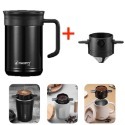 【316內膽】保溫杯 泡茶杯 加大茶濾 茶水分離 茶杯 商務杯 保溫瓶 辦公杯 茶葉沖泡 咖啡杯-規格圖8
