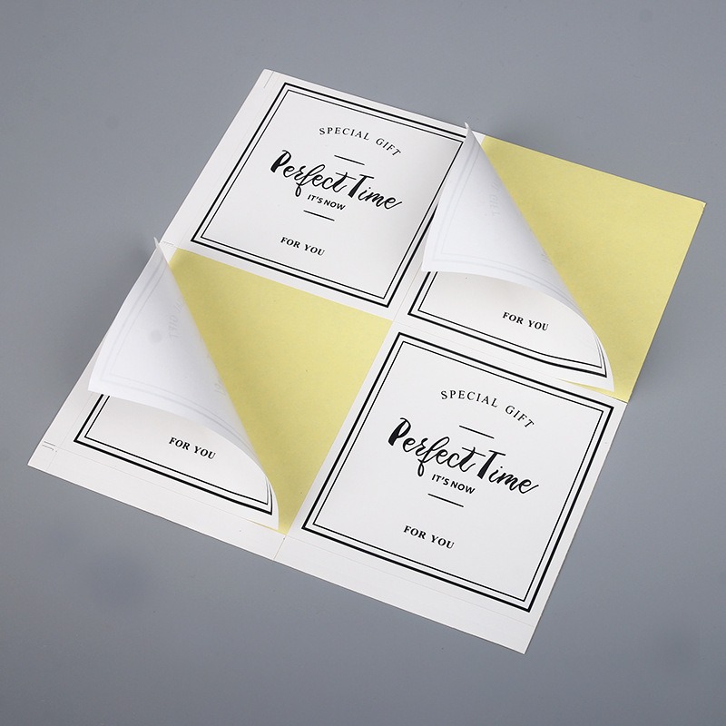 (4枚) Perfect Time For You 烘焙貼紙 ( 9 * 9cm) 禮物包裝 手工皂 蠟燭包裝 封口貼-細節圖3