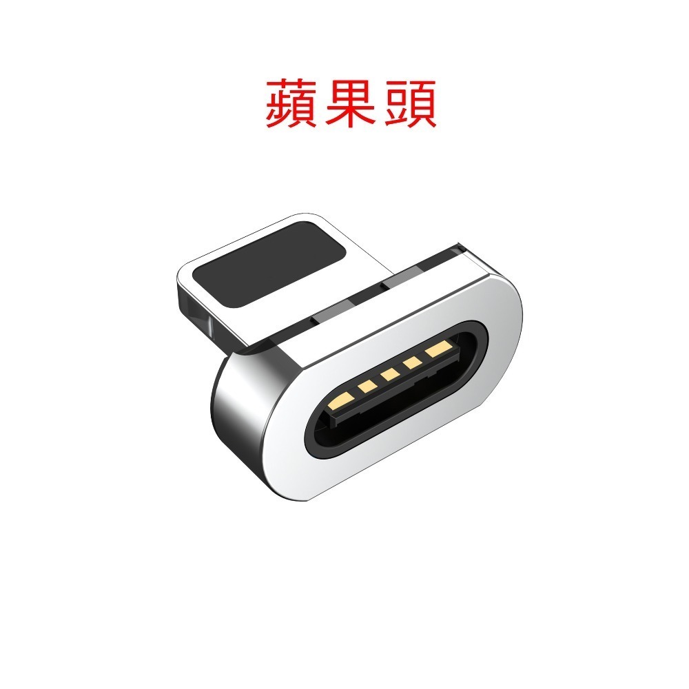 新升級 PD 旋轉磁吸 充電線 100W三合一 6A 快充線 適用蘋果 三星 小米傳輸線 TypeC 快充數據線-規格圖1