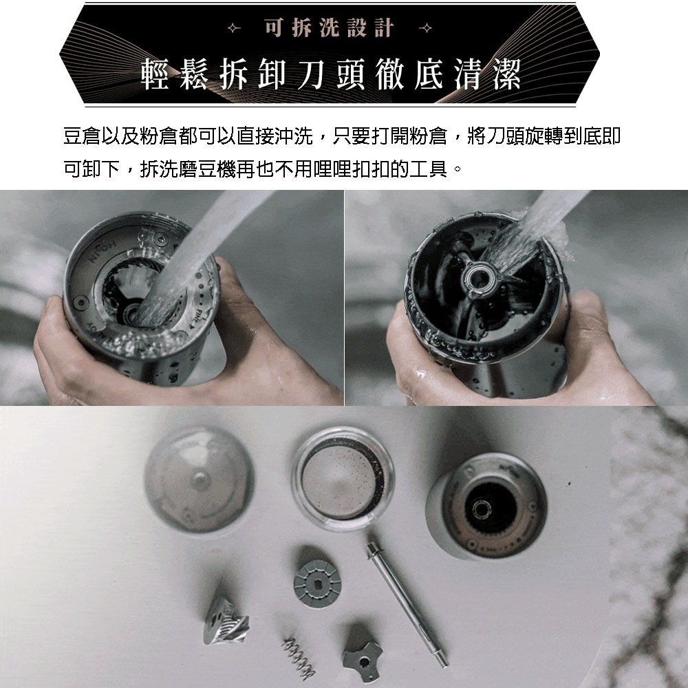 【日本NICOH】便攜式 USB電動磨豆機 NK-M08-細節圖9