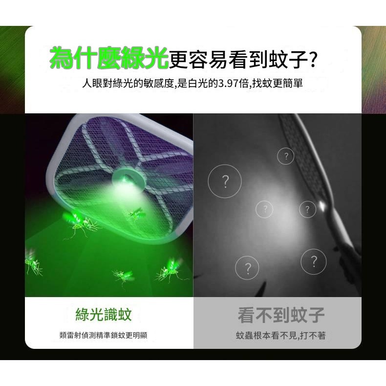 2025新款 X型紫綠雙光電蚊拍 捕蚊燈 激光尋蚊 4000V高壓滅蚊 仿生物誘蚊 電蚊拍-細節圖4