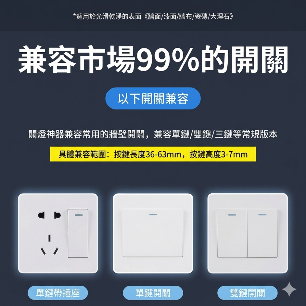 ★急速出貨★ 新舊開關皆可用 懶人關燈神器 遙控開關燈 智能開關 升級款全配件 遙控關燈 關燈神器 遙控開關燈-細節圖7