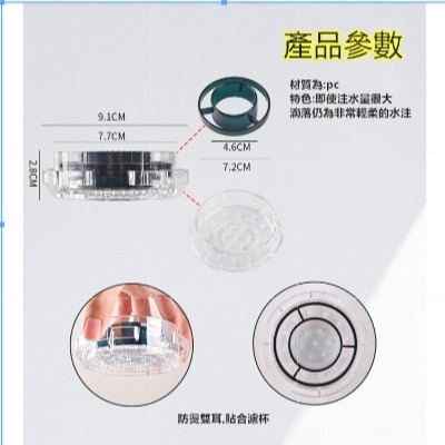 滴漏式DRIP SHOWER手沖新體驗/濾滴花灑盤手冲咖啡濾杯花灑濾滴漏器具.手冲配件-細節圖7