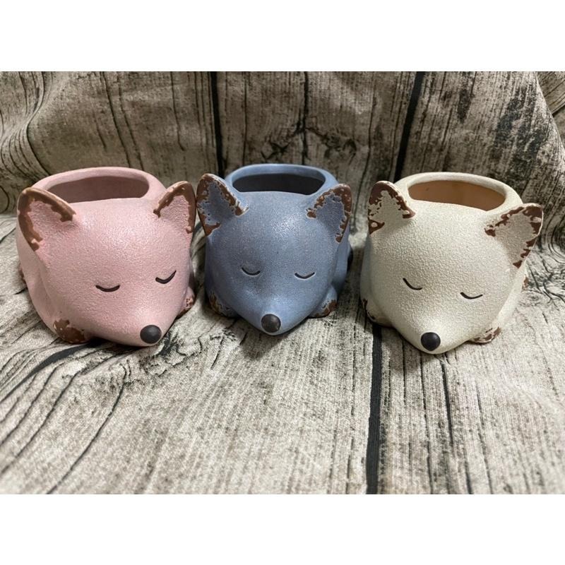 動物造型盆 多肉花盆  陶瓷花盆 花盆 造型花盆 陶盆 透氣盆 陶土盆 盆栽 花盆 多肉 動物花盆 可愛花盆 陶器 陶瓷-細節圖2