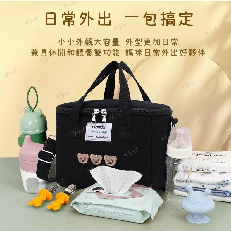 24H台灣出貨🚚INS多功能保溫袋 保冰袋 大容量 野餐保溫袋 母奶保溫袋 副食品保溫袋 肩背保溫袋 手提包溫袋 保冷袋-細節圖3