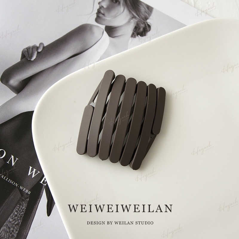 24H台灣出貨🚚INS摺疊髮箍🧸髮飾/髮圈/髮夾/造型髮箍/網美必備/媽媽必備-細節圖5