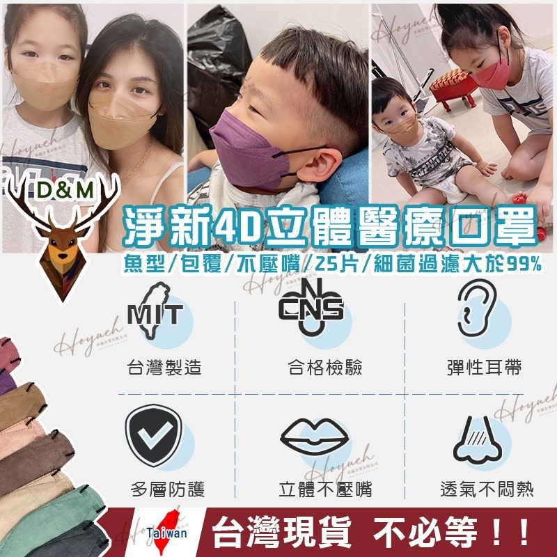 24H台灣出貨🚚淨新25幼童口罩 🧸醫用成人口罩 MIT台灣製 MD雙鋼印 韓版KF94 醫療口罩  醫用口罩 立體-細節圖4