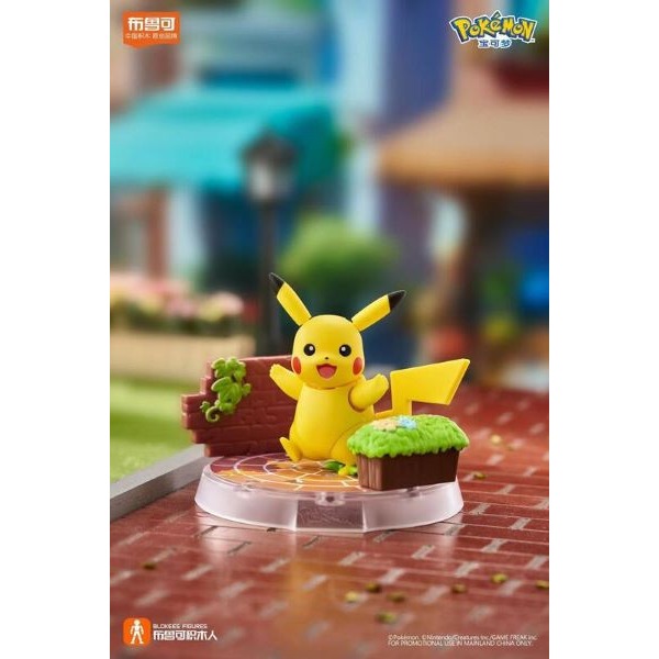 €積樂黑市€ Blokees 布魯可 盒玩 寶可夢 經典版S系列 冒險的序章 全6種 一中盒-細節圖3