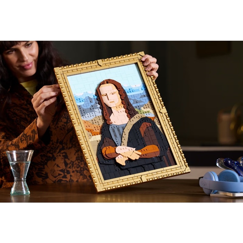 €積樂黑市€ LEGO 樂高 31213 蒙娜麗莎 藝術 名畫 擺設 禮物-細節圖2