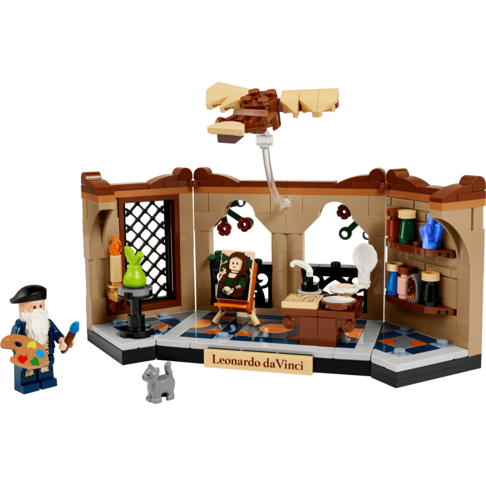 €積樂黑市€ LEGO 樂高 限量 40902 致敬李奧納多·達文西 禮物-細節圖2
