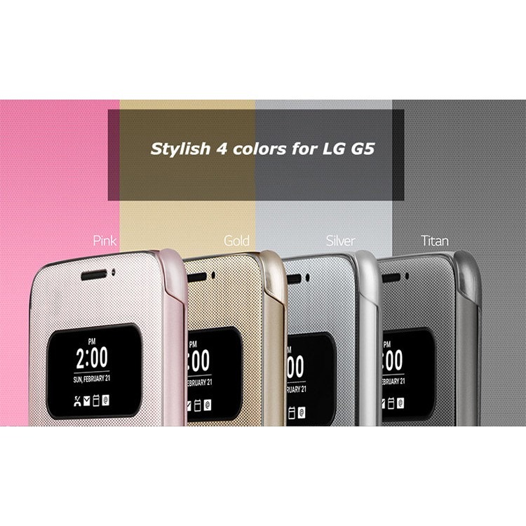 LG G5 H860 CFV-160 原廠感應式皮套/視窗皮套/智能皮套/手機殼/側翻皮套/手機皮套/原廠皮套/側掀皮套-細節圖3