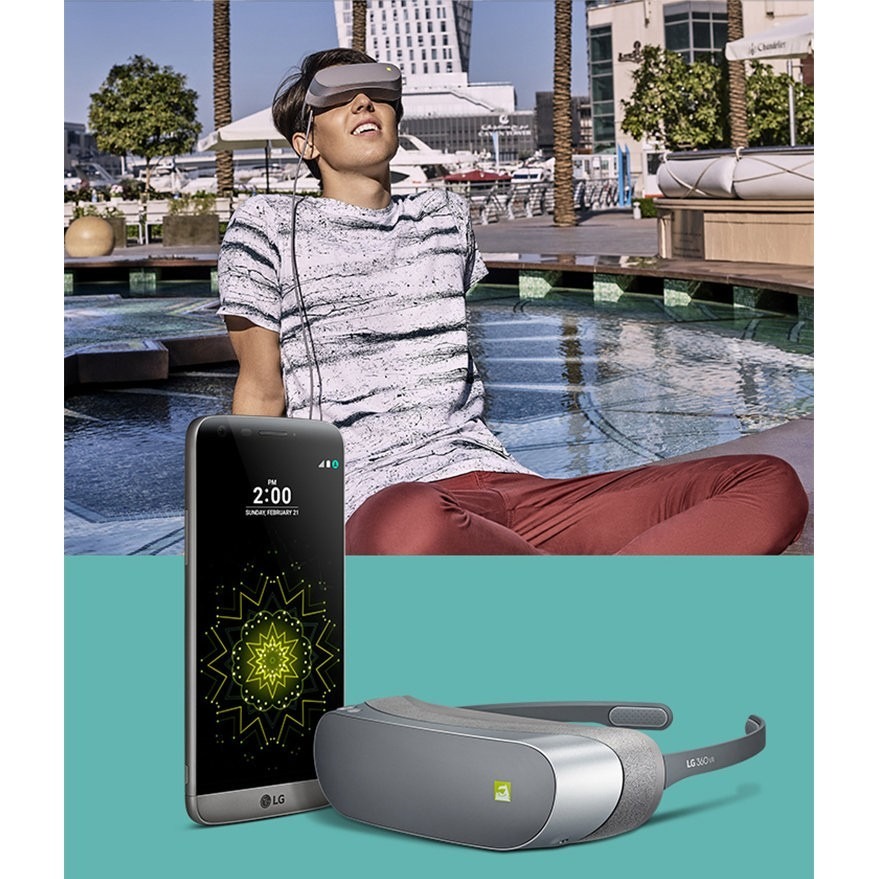 LG R100 原廠 360 VR 虛擬實境眼鏡(LG G5專屬配件) 含遮光罩 環景攝影機 智慧眼鏡 鏡腳可折 聯強貨-細節圖2