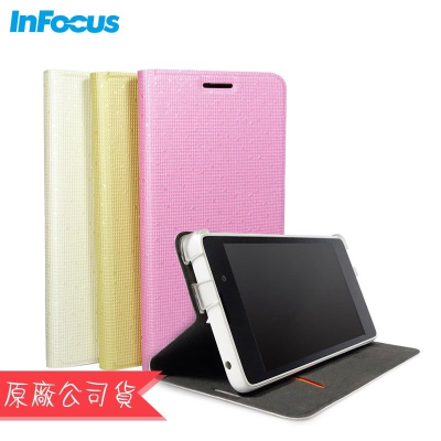 鴻海 InFocus M210 原廠側掀皮套/保護手機/保護殼/保護套/皮套/側掀款/立架式/影片觀賞