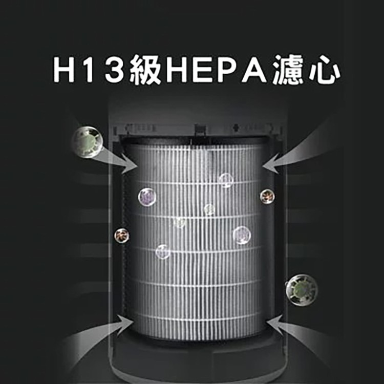 KINYO耐嘉 AO-207 感應式空氣清淨機 USB供電 HEPA濾心 清淨器 淨化機 PM2.5 除異味 家用 車用-細節圖6