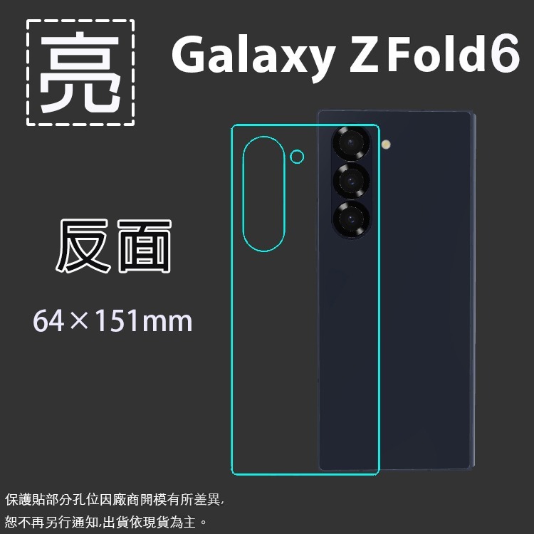 SAMSUNG三星 亮面/霧面 螢幕保護貼 軟膜 Z Fold6【正面/反面】保護貼 軟性 亮貼 霧貼 保護膜 前螢幕-細節圖2