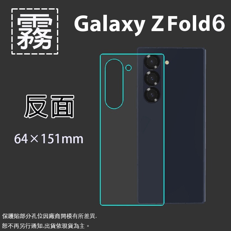 SAMSUNG三星 亮面/霧面 螢幕保護貼 軟膜 Z Fold6【正面/反面】保護貼 軟性 亮貼 霧貼 保護膜 前螢幕-細節圖4