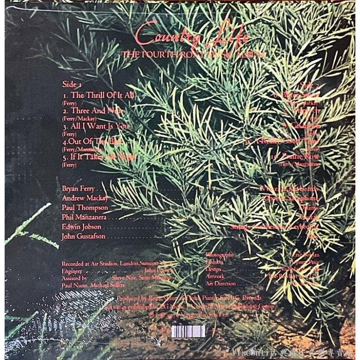 @【Universal】Roxy Music:Country Life羅西音樂:鄉村生活(黑膠唱片)-細節圖2