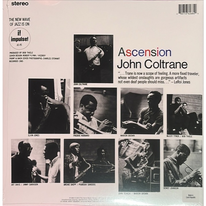 @【Impulse!】John Coltrane : Ascension (黑膠唱片)-細節圖2