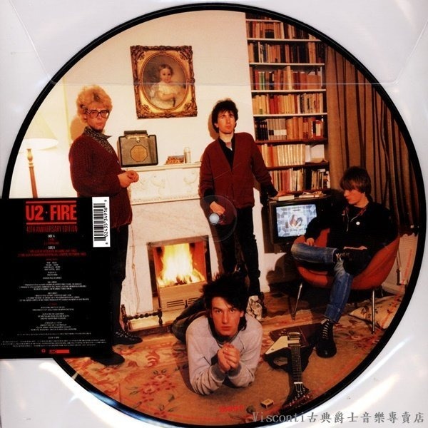 @【Island】U2:Fire(40周年紀念12吋RSD圖像黑膠)-細節圖2