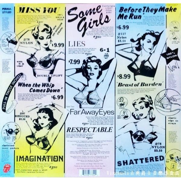 @【Polydor】The Rolling Stones:Some Girls滾石:女孩大不同(半速刻片黑膠)-細節圖2