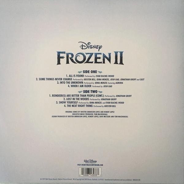 【Walt Disney】Frozen 2冰雪奇緣2-電影原聲帶(藍色彩膠唱片)-細節圖2