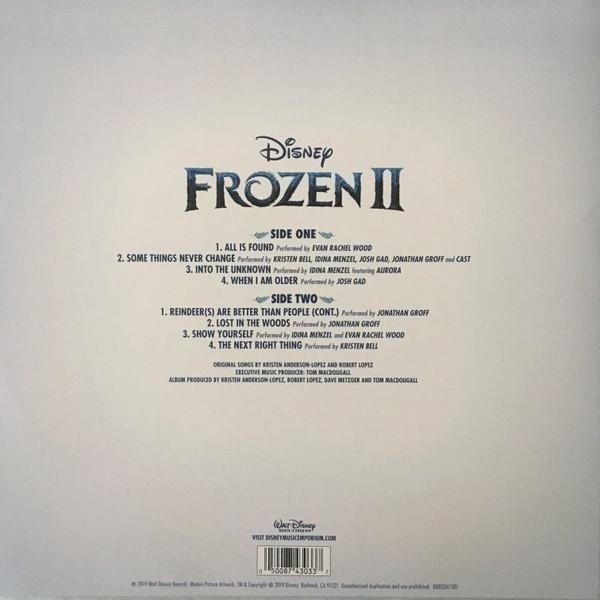 【Walt Disney】Frozen 2冰雪奇緣2-電影原聲帶(藍色彩膠唱片)-細節圖2