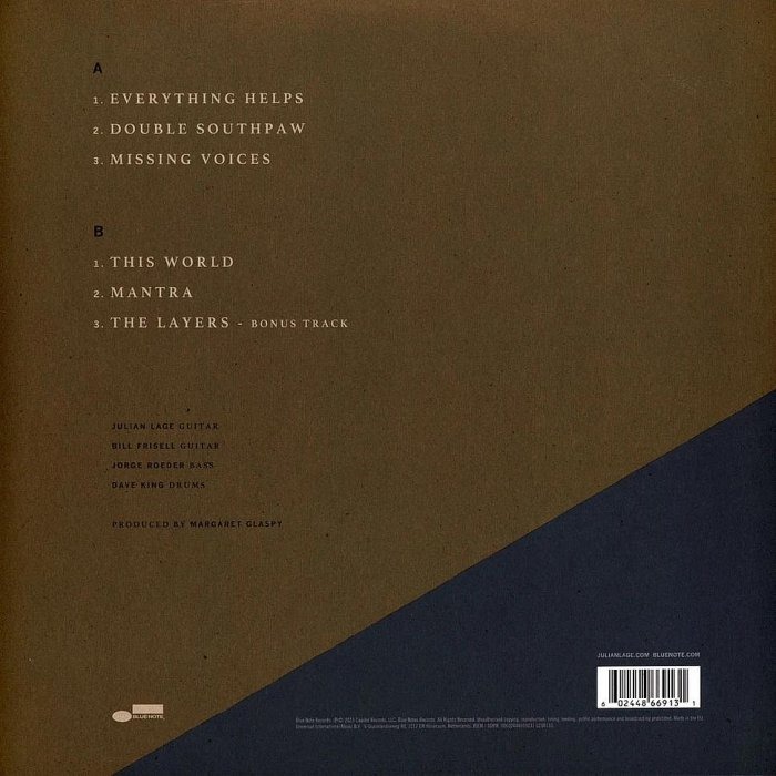 【Blue Note】Julian Lage: The Layers (黑膠唱片)-細節圖2