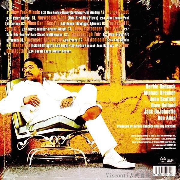 【Verve】Herbie Hancock:The New Standard(Verve By Request)雙黑膠-細節圖2