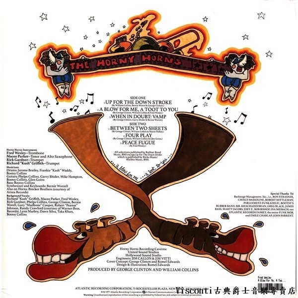 【Speakers Corner】Fred Wesley:A Blow For Me, A Toot To You-黑膠-細節圖2