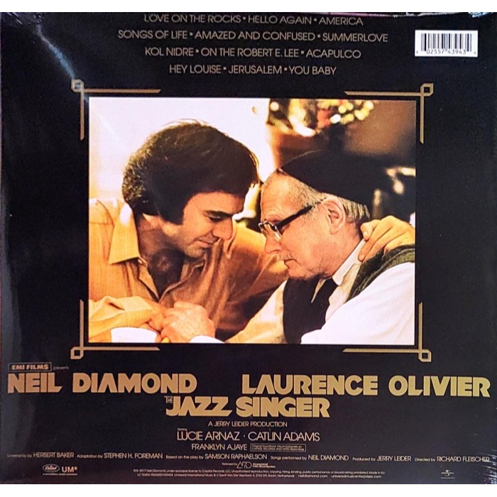 【Capitol】The Jazz Singer爵士歌手-電影原聲帶歌曲 (Neil Diamond) (黑膠唱片)-細節圖2