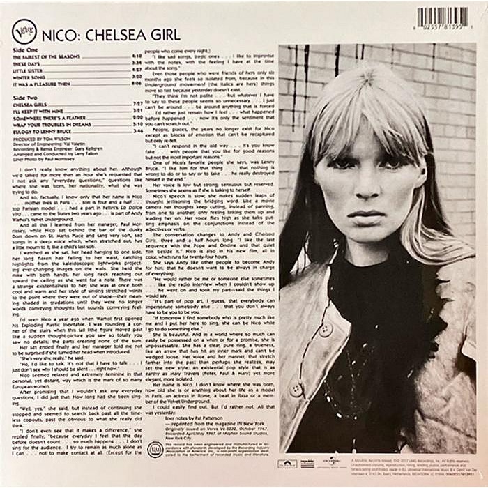 【Universal】Nico:Chelsea Girl妮可:倫敦女孩(黑膠唱片)-細節圖2