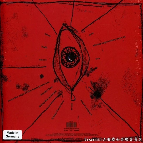 【Polydor】The Cure:Wish怪人:願望(30周年紀念二張黑膠唱片)-細節圖2