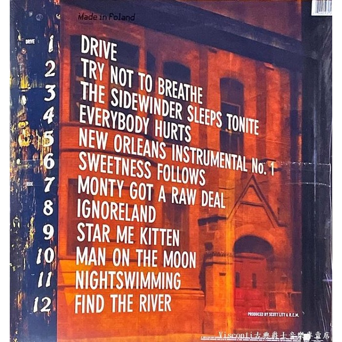 @【Universal】R.E.M.:Automatic For The People(黃色彩膠)-細節圖2