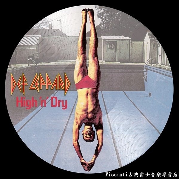 【Mercury】Def Leppard:High ＇n＇ Dry威豹:擱淺(2022年RSD圖像彩膠)-細節圖2