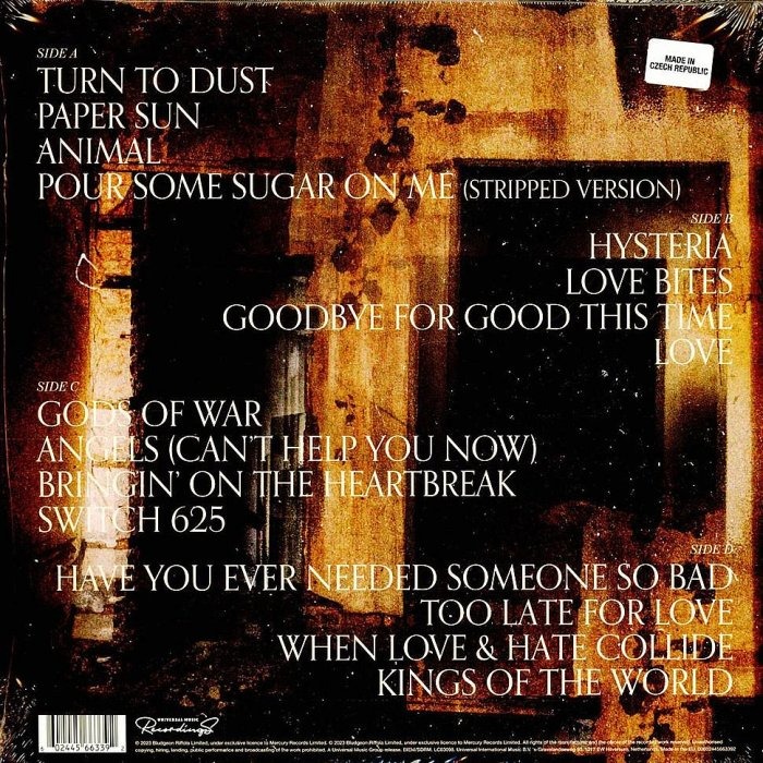 【Universal】Def Leppard: Drastic Symphonies (二張黑膠唱片)-細節圖2