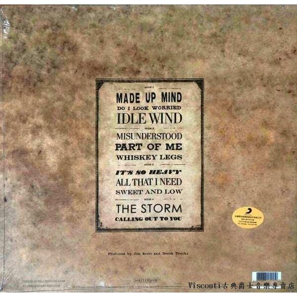 @【SONY】Tedeschi Trucks Band:Made Up Mind塔德琪崔克樂團:下定決心(二張黑膠)-細節圖2