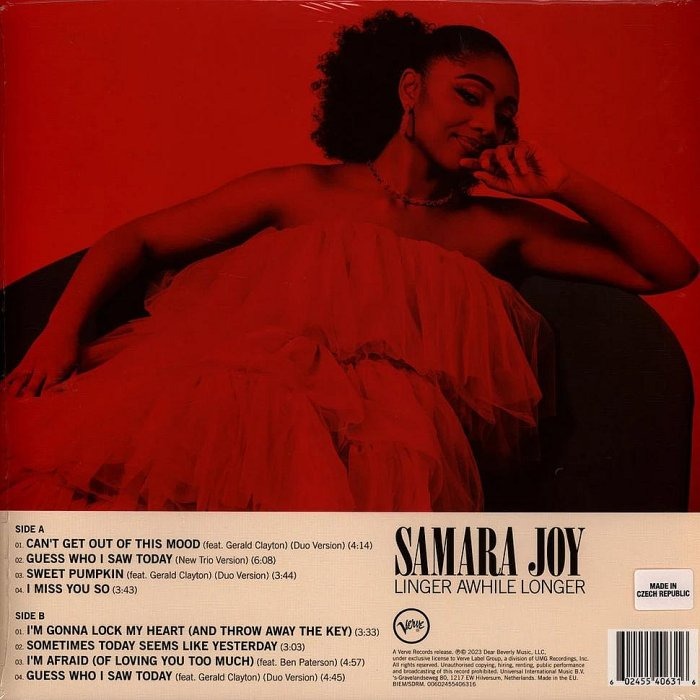 【Verve】Samara Joy: Linger Awhile Longer (黑膠唱片)-細節圖2