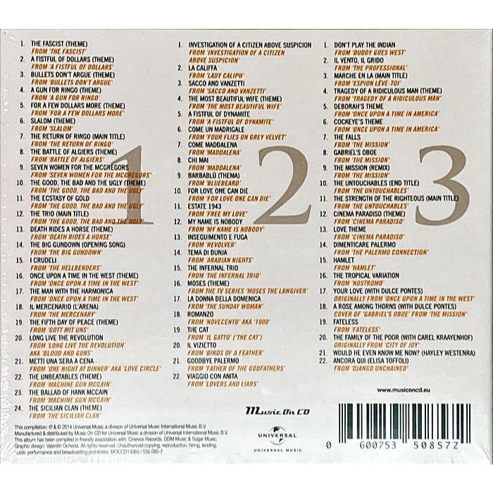 @【Music on CD】Ennio Morricone: Collected (3CD)-細節圖2