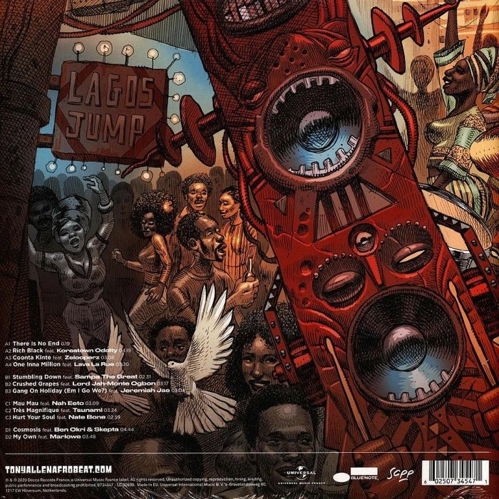 【Blue Note】Tony Allen: There Is No End (二張黑膠唱片)-細節圖2