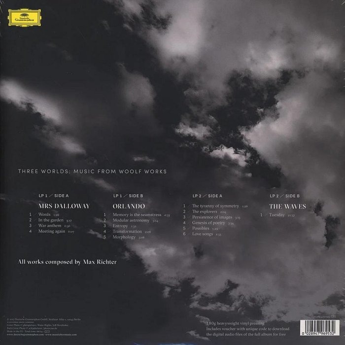 【DG】Max Richter: Three Worlds-Music from Woolf Works(二張黑膠)-細節圖2