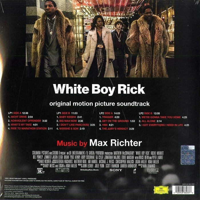 【DG】White Boy Rick藥命人生-電影原聲帶(Max Richter)(兩張黑膠唱片)-細節圖2